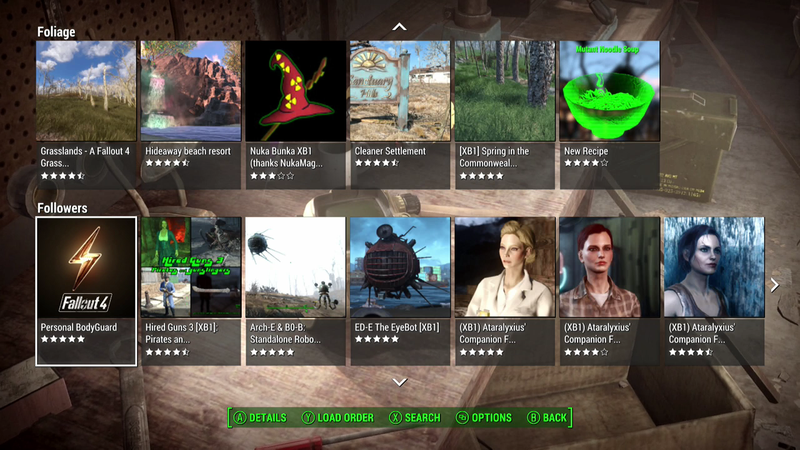 Illustration for article titled The Most Popular Fallout 4 Mods On Xbox One